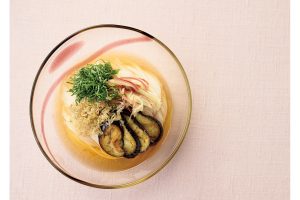 夏の腸活、昼ご飯は消化のよい麺で食欲アップ。