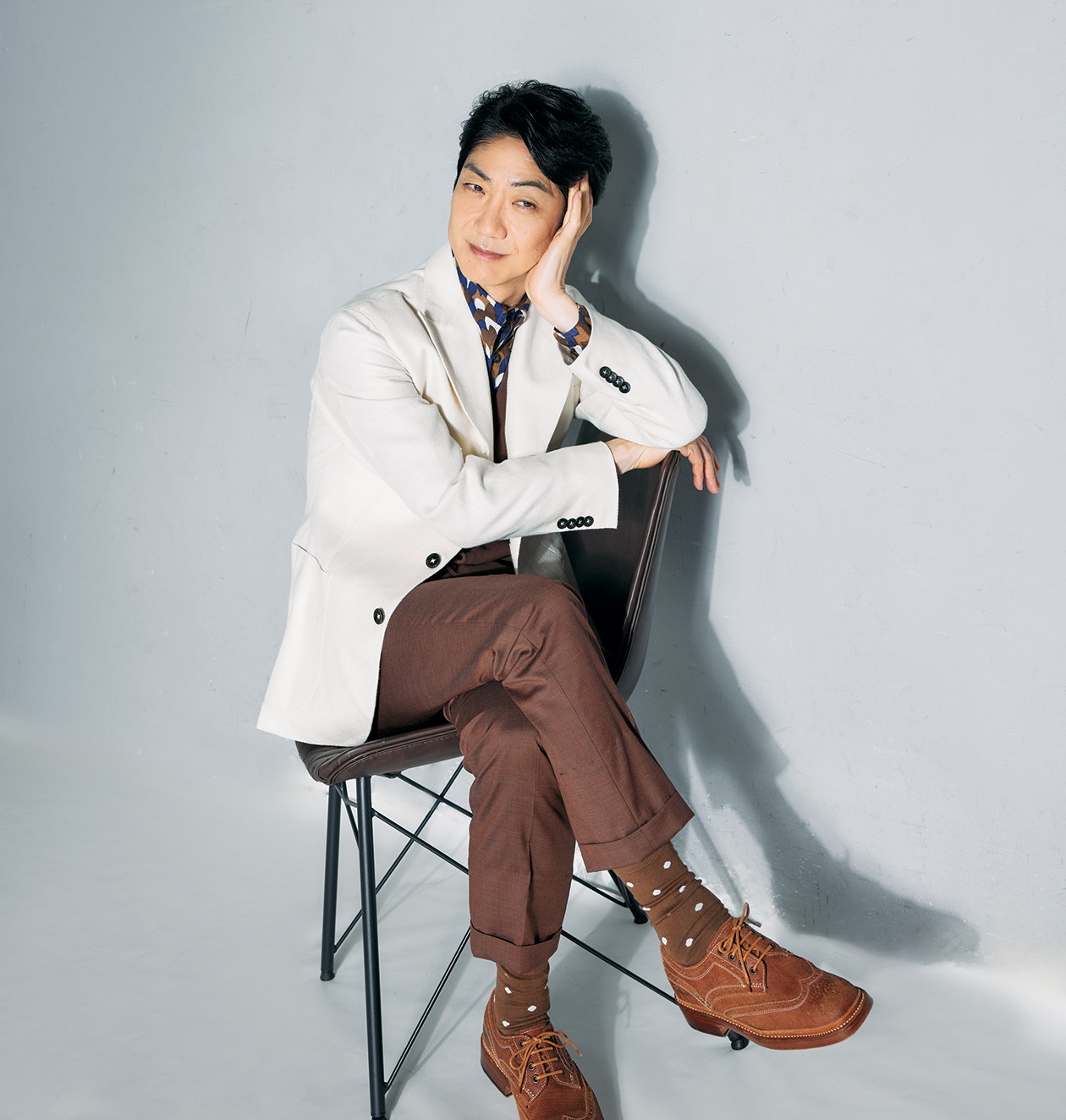 野村萬斎 さん SHISEIDO MEN 広告物 野村萬斎さんSHISEIDO MEN 広告物