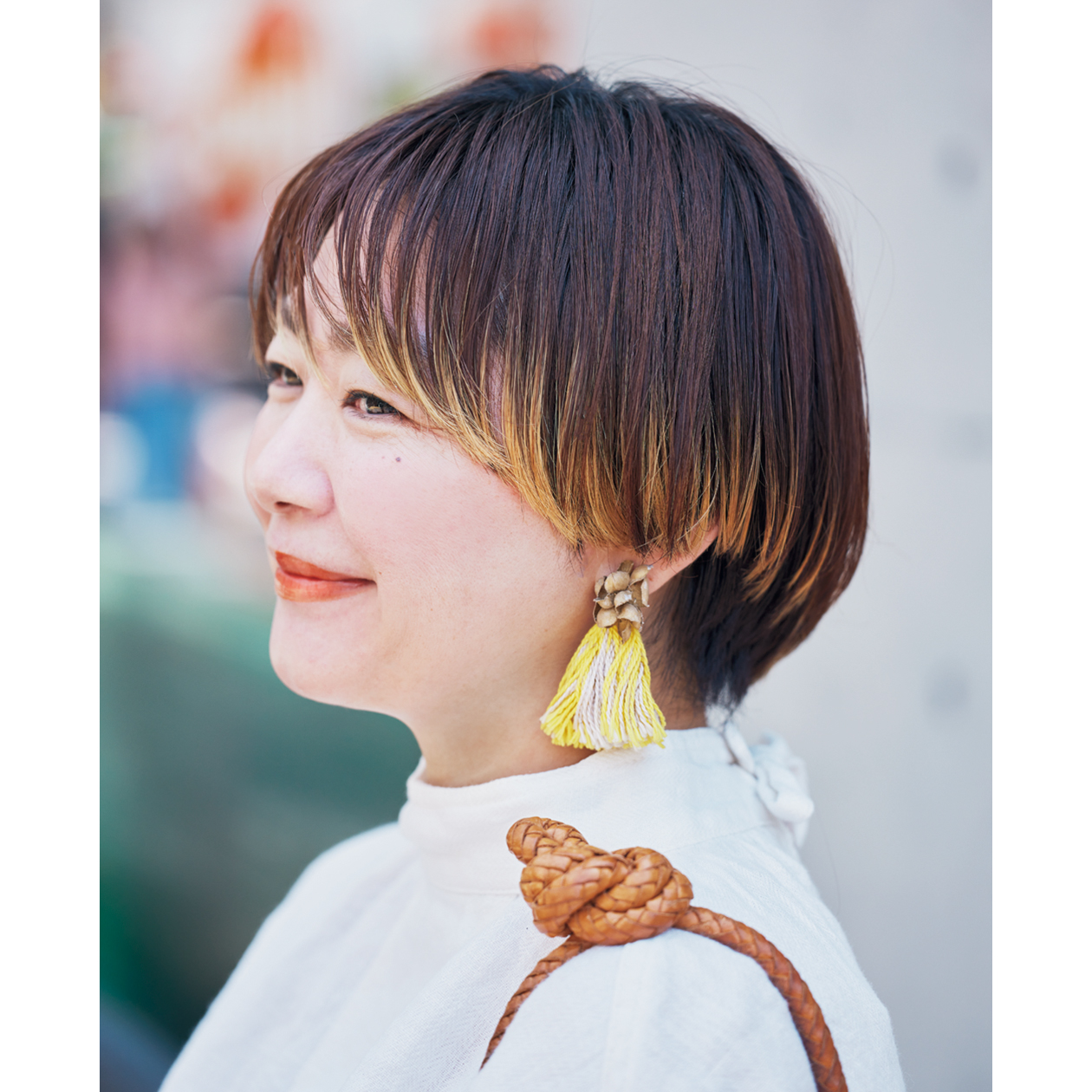 ハイトーンカラー＆アレンジヘアで今年らしく【大人ヘアスナップ