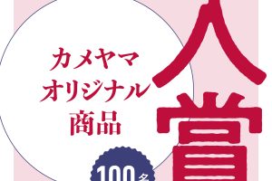 入賞100名：カメヤマオリジナルグッズ