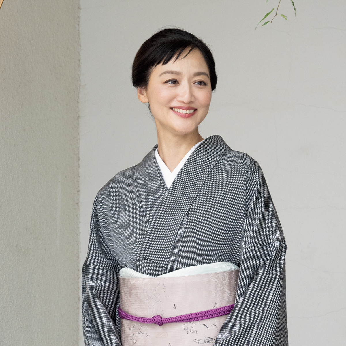 着付けを通じて、少しだけ、誰かの役に立てる。そのことがうれしくて