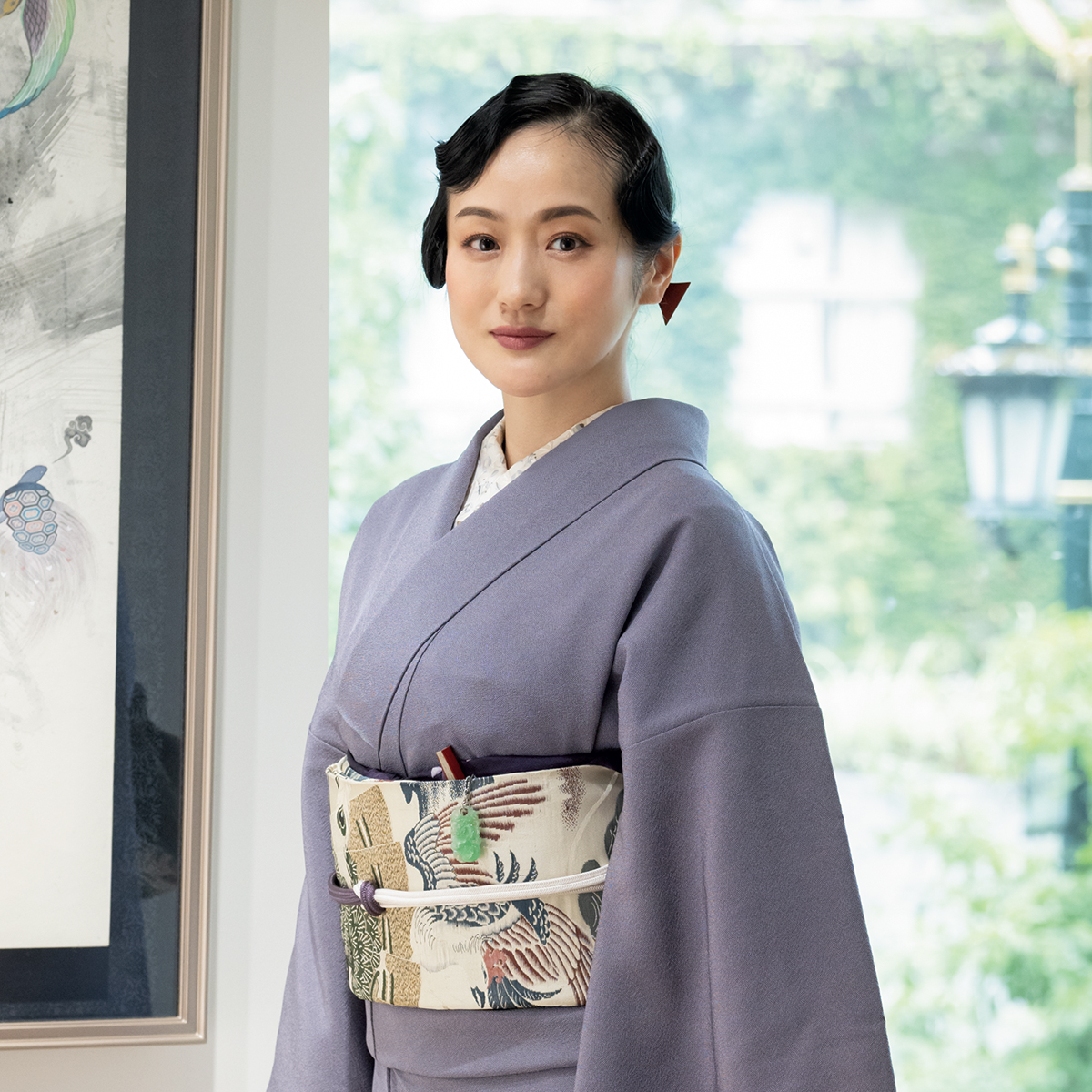 自身の世界観を絵画だけでなく着物でも表現していきたいと思います