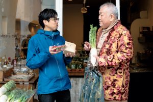 新鮮なオーガニック野菜など、安心、安全な食材が買える店を地元に持つと心強い。