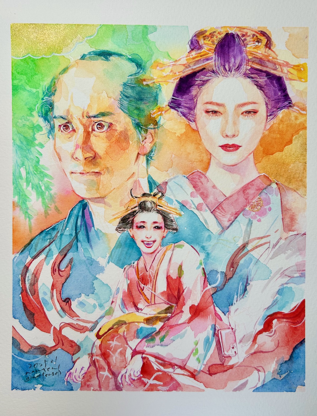 考察『べらぼう〜蔦重栄華乃夢噺〜』35話 歌麿（染谷将太）「きよが何を考えているのか考えるのが楽しくて、それを絵にするのも楽しくて」言葉がなく ...