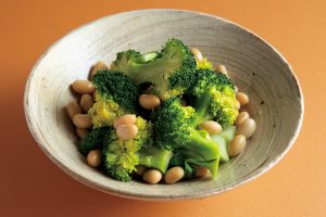 大豆とブロッコリーのナムル