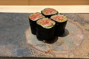 品書きになかった料理その1「鉄火巻」