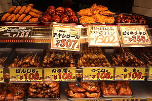 ほとんどのお客さんが注文する店舗自慢の焼き鳥