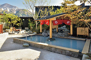 〈祭の湯〉は入館料大人1,100円（土・日・祝日、特定日1,380円）