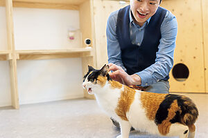 どんな関わり方が好みかな？ 探りつつ触れ合います