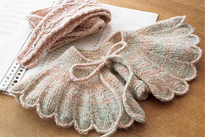 編み物も趣味。「海外作家の英語で書かれたパターンも翻訳して編みます」