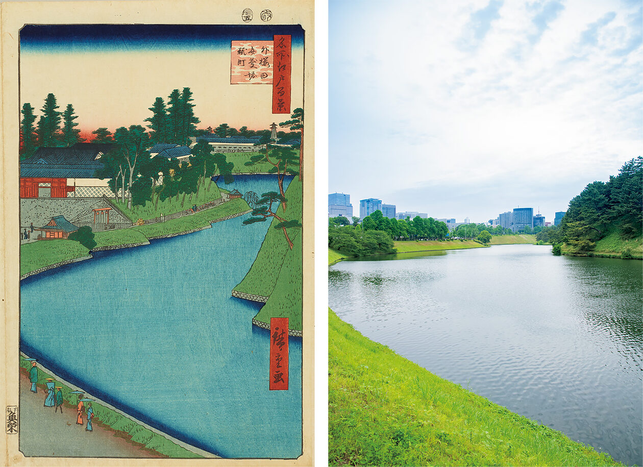 浮世絵を手がかりに巡る風景】桜田門、吉良邸、隠亡堀──当時話題と