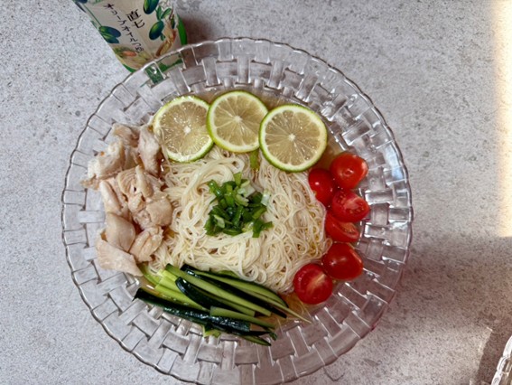 【オリーブオイルつゆのそうめん】ヒャダインの台所 Vol.275