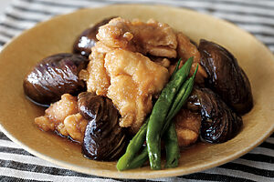 鶏の揚げびたし風