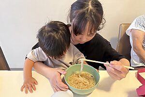 疲れた日のメニューとして大活躍したそうめん