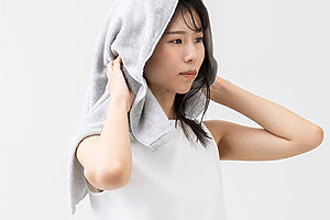 天然由来のレーヨンパイルタオル「Mizuami レーヨンパイルタオル 50×90cm」