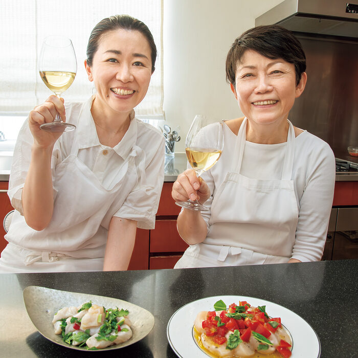 酒を愛する料理家が“師弟共演”！──帆立て／たこ／長芋を使った、5分で作れる簡単おつまみ