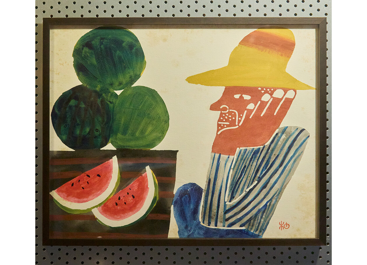 観て、味わって――。エースホテル京都で開催の、柚木沙弥郎原画展で秋を