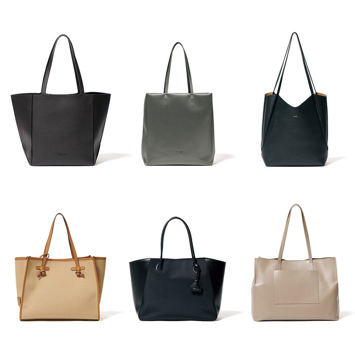 大人のニーズに沿うスクエアトート──大沼こずえの「ずっとの、おしゃれ」