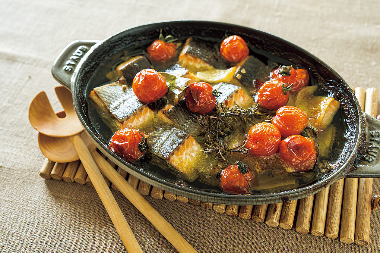 鮭のコンフィー ──松田美智子の「くらしの歳時記」 | フード