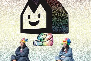 現代アーティストの村上隆と過去アーティストの村上隆二（ロバート 秋山竜次）による話題のユニット、MMブラザーズ