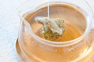 時々ティーバッグを振るとよりおいしく楽しめます