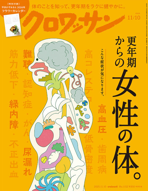 「誰にでも訪れるもの」とはわかっていても、揺らぐ体調に戸惑うものだから。あなたの味方になる1冊です。
