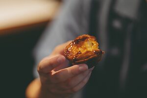 焼きたてはパリトロ食感がたまらない