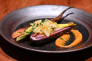 石窯で旨みを引き出した新鮮な野菜