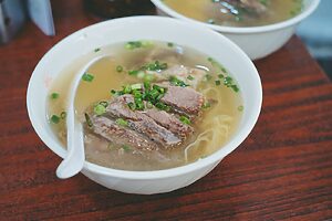 清湯牛腩麵（牛バラ麺）