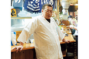 「常に心掛けているのは清潔さ」と、大将の伊與田さん。居心地のよさは心配りの細やかさゆえ