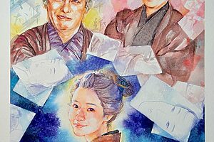 『べらぼう〜蔦重栄華乃夢噺〜』38話イメージイラスト／悲し過ぎるきよの死。ひさびさ登場の鱗形屋孫兵衛、粋な男になった長谷川平蔵の姿は嬉しかったけれど…／南天