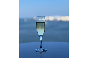 ウェルカムドリンクが嬉しい