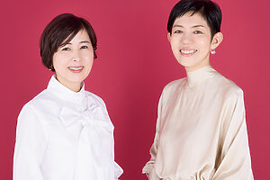 左・藤井優美さん（美容エディター）　右・平澤まりこさん（イラストレーター、版画家）
