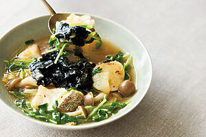 タラのキムチスープ