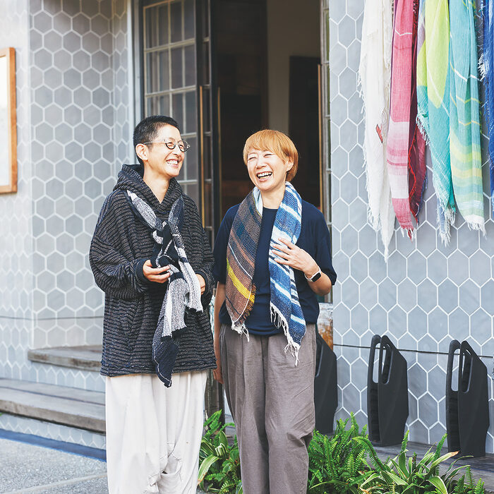 作る、使う、生まれ変わらせる「エコ・ソーイング」（2）──播州織デザイナー・玉木新雌さん ×インフルエンサー・金子敦子さん
