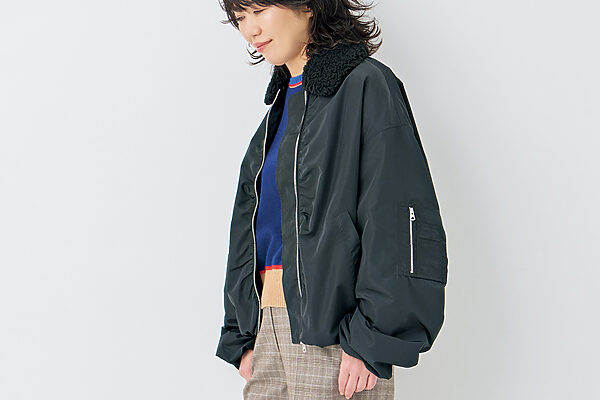 機能性もデザイン性も。いまどきのMA-1──大沼こずえの「ずっとの、おしゃれ」