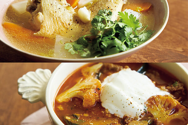 コラーゲン、ビタミン、リコピン──美肌成分を食べて摂る【栄養満点の美肌スープの作り方】