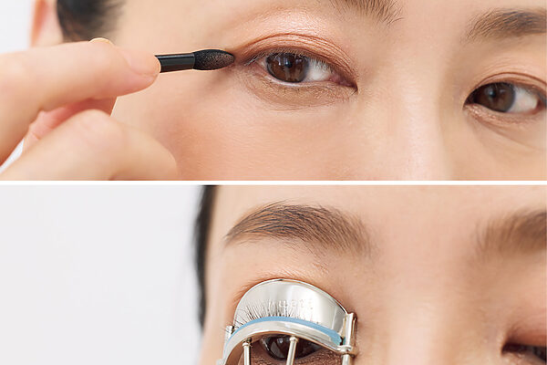 光を反射させ、まつ毛を上げて輝く目元に「アイシャドウ＆ビューラー」──大人の目元、垢抜けるメイク術【信頼コスメ アイメイク部門】