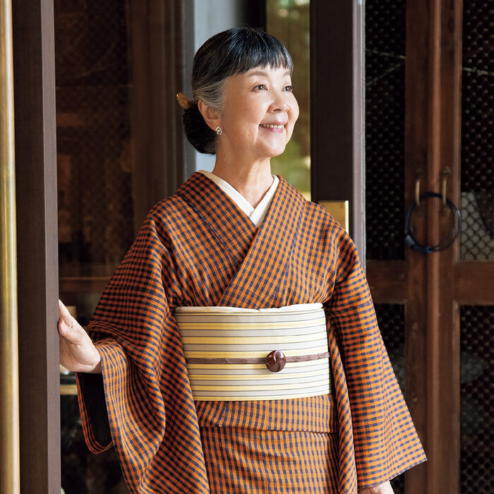 きもの著述家・山崎陽子さんの着物の時間──50代で着物に出合い、大きく、深く、人生が広がって