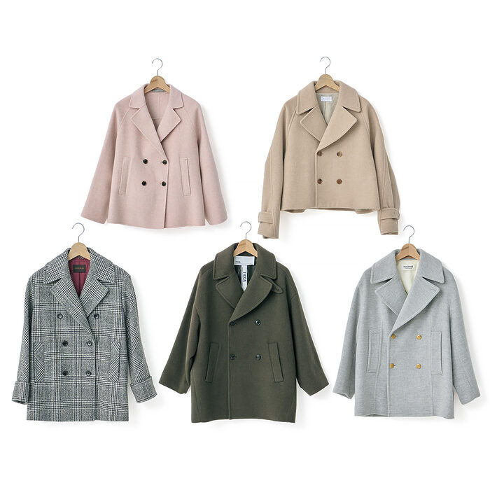 より着やすくなった、ヘビーじゃないPコート──大沼こずえの「ずっとの、おしゃれ」