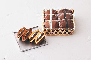 米粉ともち粉で作られた〈SISIRI〉のどら焼き2種 6個入り 2,171円