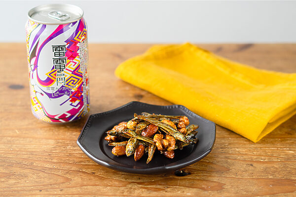 【ぐっち夫婦のお酒とおつまみ】ナッツ入りおつまみ田作り×ビール