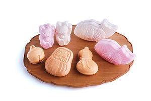 クゲヌマシミズ　もなか 紅白 福