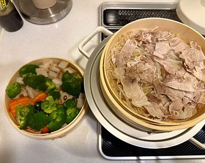 【根菜と豚肉のせいろ蒸し】ヒャダインの台所 Vol.290