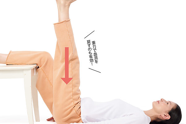 ふくらはぎの筋ポンプを刺激する（1）──簡単にできる4つのストレッチ