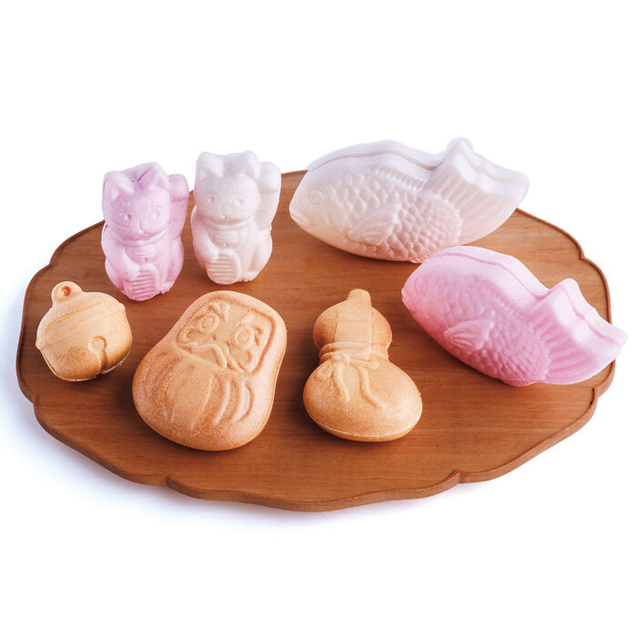 おめでた最中、ご利益おつまみ……“お福分け”にもぴったり。「めでたいいわれをいただく」縁起物