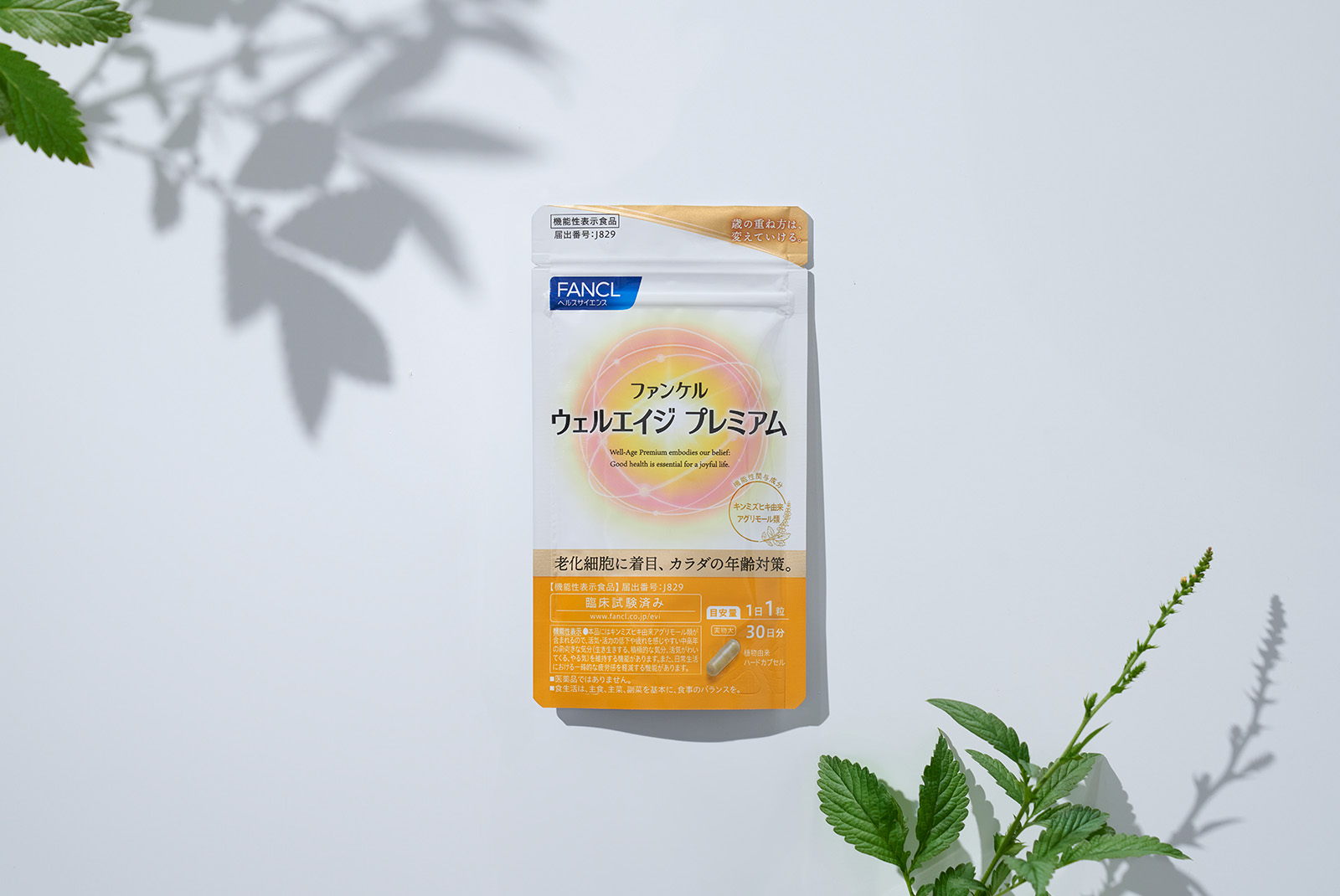 ファンケル ウェルエイジ プレミアム 30粒×1袋 賞味期限：2027年4月 