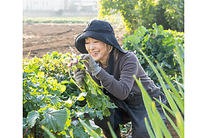 畑仕事歴12年の金田実香さん
