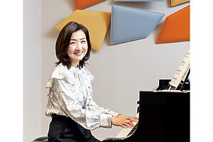 ピアノ歴1年半の寺田理恵子さん
