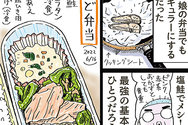 第19話　塩鮭でメシ！──吉田戦車「弁当を作る男」